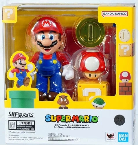 S.H. Figuarts Mario (SUPER MARIO) BANDAI