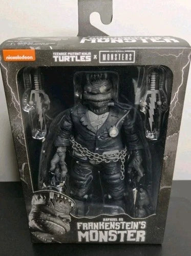 NECA Universal Monsters x TMNT Turtles Raphael as Frankenstein