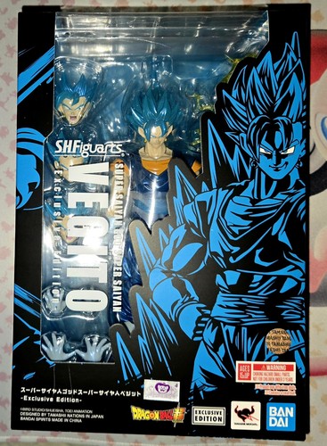 NYCC 2024 TAMASHII NATIONS S.H. FIGUARTS SUPER SAIYAN GOD VEGITO DRAGON BALL Z