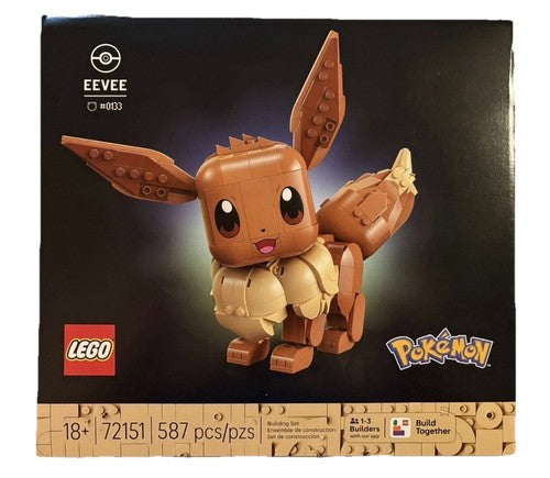 Lego Pokémon Eevee 72151 Building Set (587 Pcs)