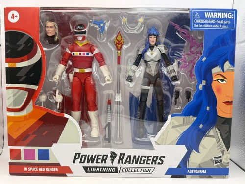 Power Rangers Lightning in Space RED RANGER Versus ASTRONEMA 2-Pack