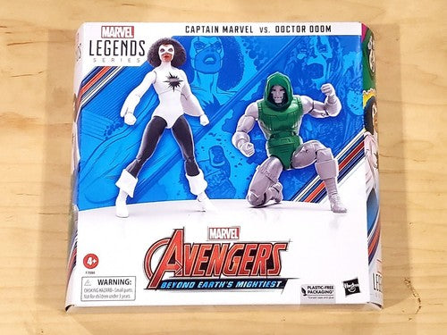 Marvel Legends Captain Marvel and Doctor Doom 2 Pack