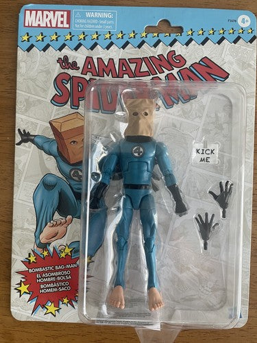 Marvel Legends Bombastic Bag-Man Spider-Man Retro Collection