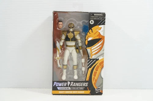Power Rangers Lightning Collection Mighty Morphin’ White Ranger Spectrum - Rare