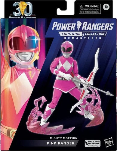 Power Rangers Lightning Collection Remastered Mighty Morphin Pink Ranger Action