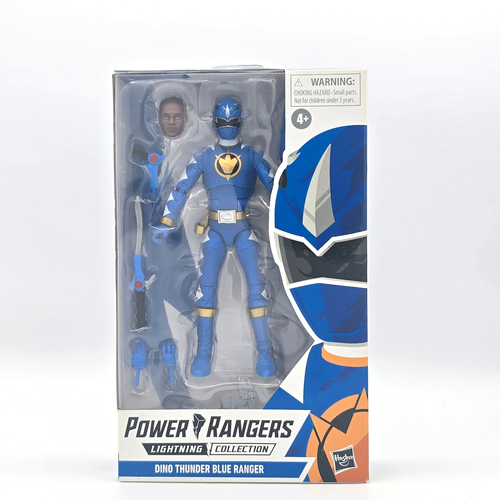 Power Rangers Lightning Collection Dino Thunder Blue Ranger Ethan James Figure