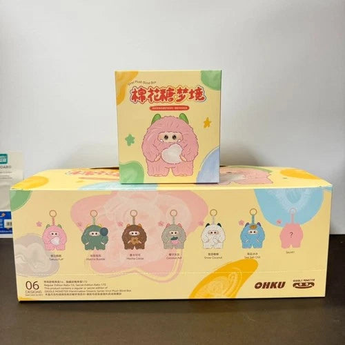 Giggle Monster Marshmallow Dreams Series Blind-Box Vinyl Plush labubu
