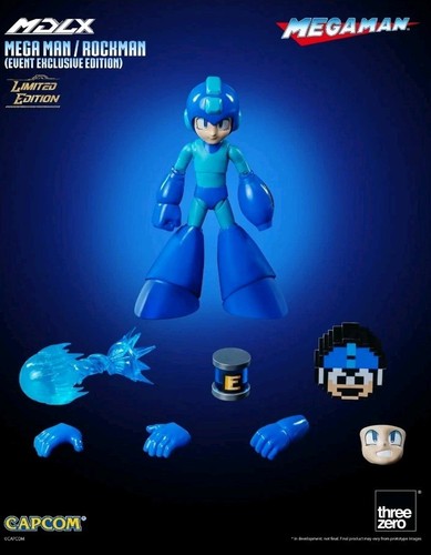 Threezero MDLX Capcom Mega Man Rockman Event Exclusive Edition