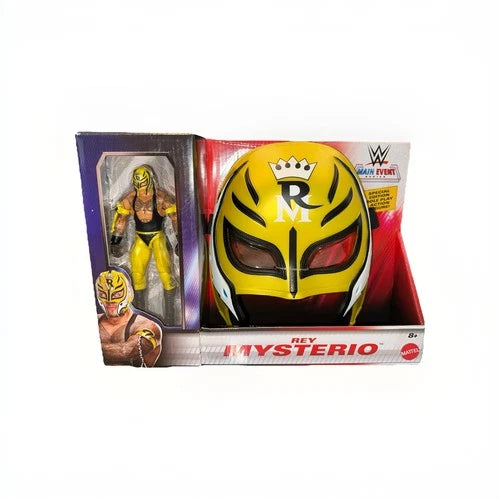 Rey Mysterio Role Play and Main Event Figure Mattel WWE Toy Wrestling