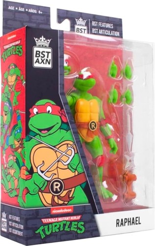 Loyal Subjects BST AXN Teenage Mutant Ninja Turtles Raphael 5" Figure