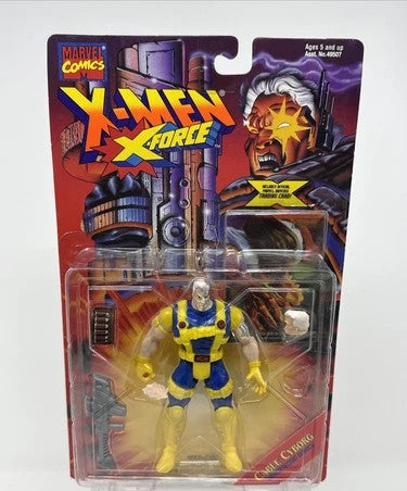 Cable Cyborg X-Men X-Force Marvel Comics Toybiz 1995 Vintage Action Figure