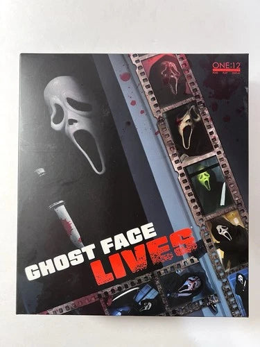 Mezco One:12 Ghost Face Lives Action Figure Ghostface 1/12 SCREAM Toyz