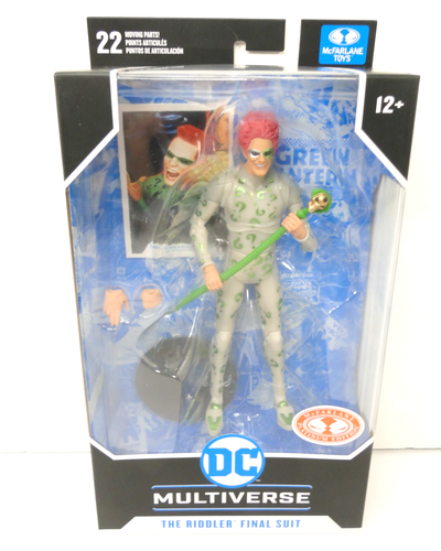 McFarlane Toys DC Multiverse The Riddler Final Suit Batman Forever Red Platinum