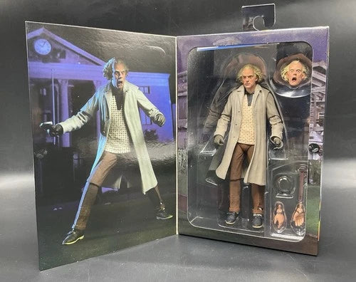 Neca Back To The Future 35 Ultimate Doc Brown Action Figure