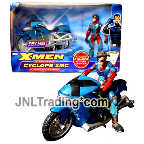 2005 Marvel X-Men Electronic CYCLOPS XMC X-Treme Mutant Cycle and Figure