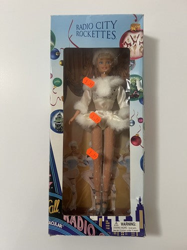 VINTAGE COLLECTIBLE RADIO CITY CHRISTMAS SPECTACULAR ROCKETTES DOLL New In Box