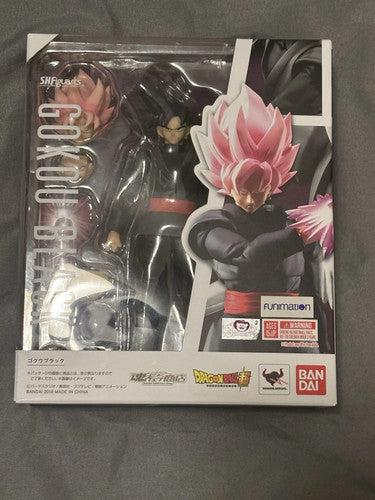 SH Figuarts Dragon Ball Super Goku Black Action Figure Original