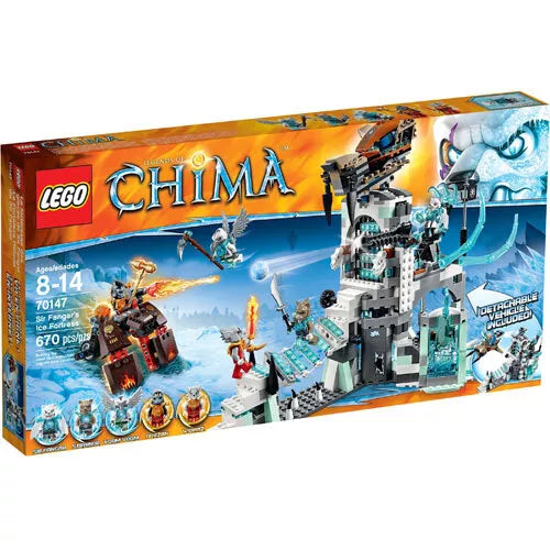 LEGO LEGENDS OF CHIMA: Sir Fangar's Ice Fortress (70147)