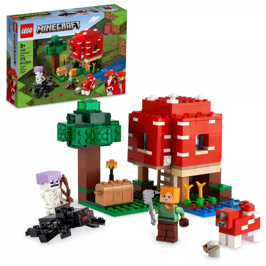 LEGO Minecraft: The Mushroom House (21179)