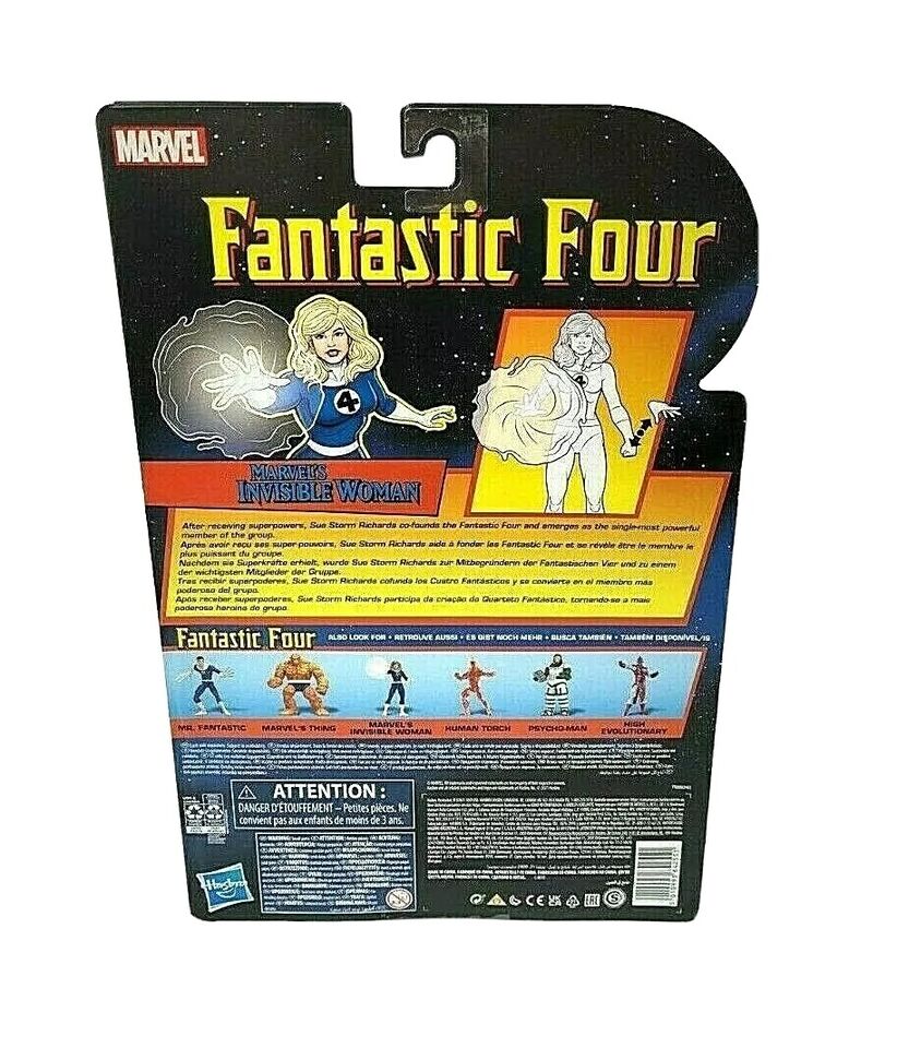 Hasbro Marvel Comics - The Fantastic Four - Marvel's Invisible Woman Figure