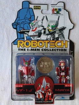 2002 Toynami Robotech The I-Men Collection VF-1J and MIRIYA VTG Anime